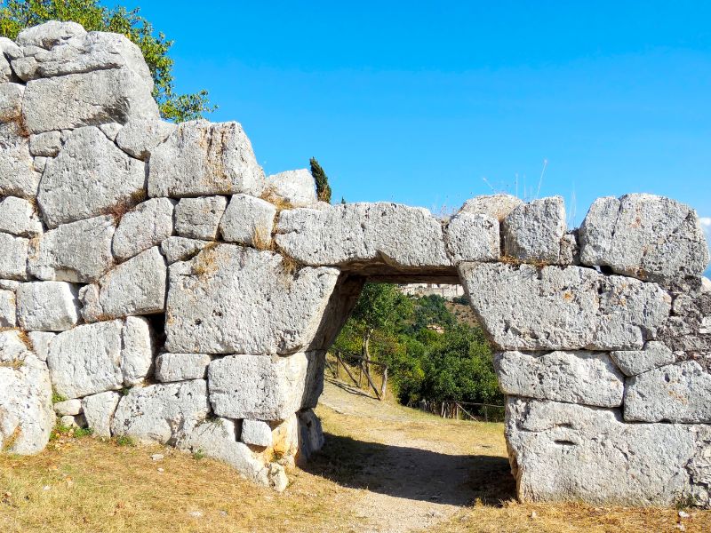 Cyclopean Walls in Mycenae