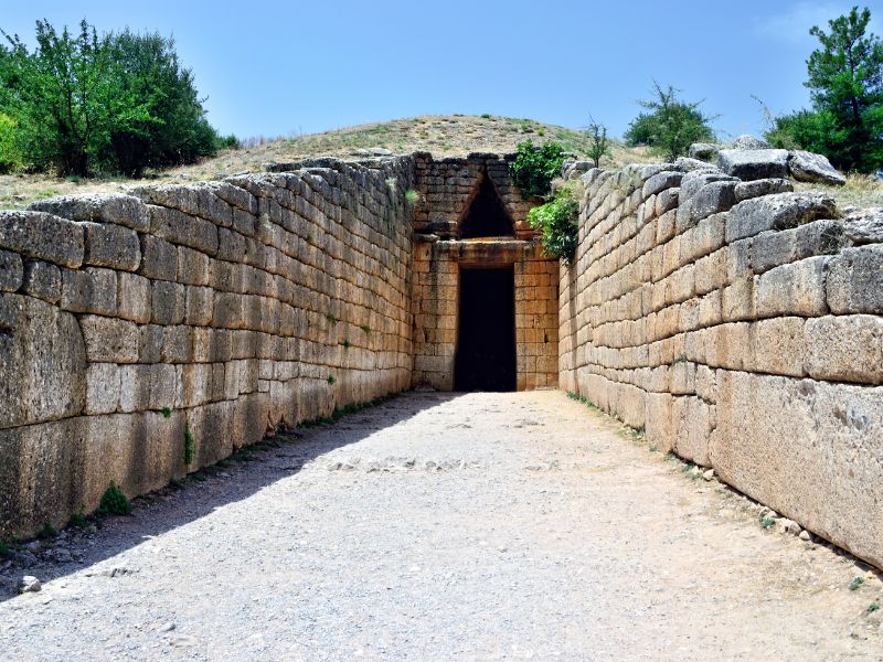 Treasury of Atreus in Mycenae