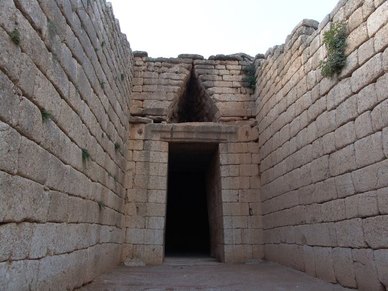 Treasury of Atreus in Mycenae