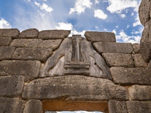 Lion Gate in Mycenae