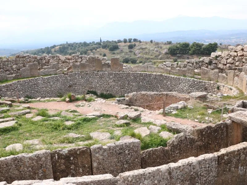 Processional Ramp in Mycenae