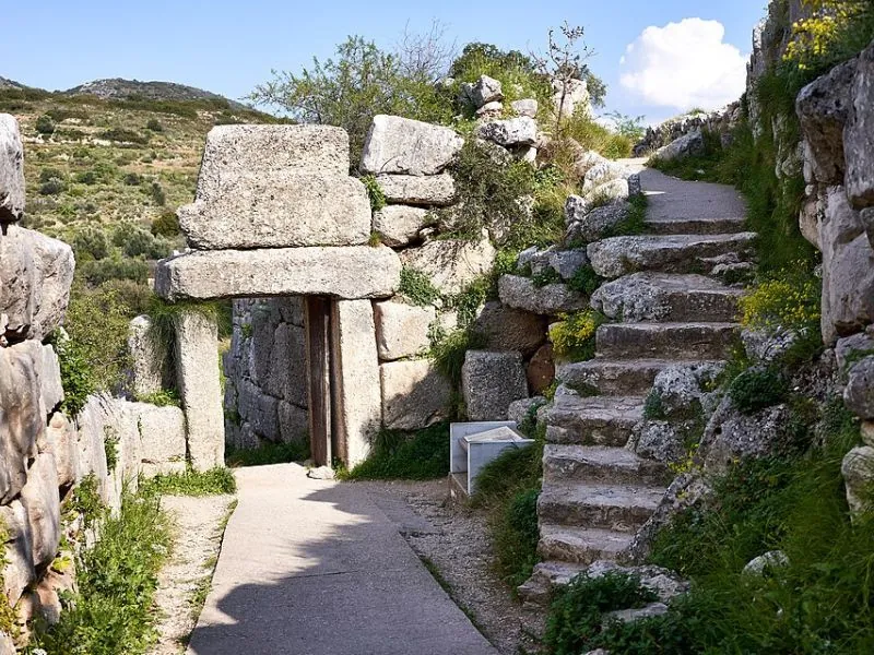 North Gate in Mycenae