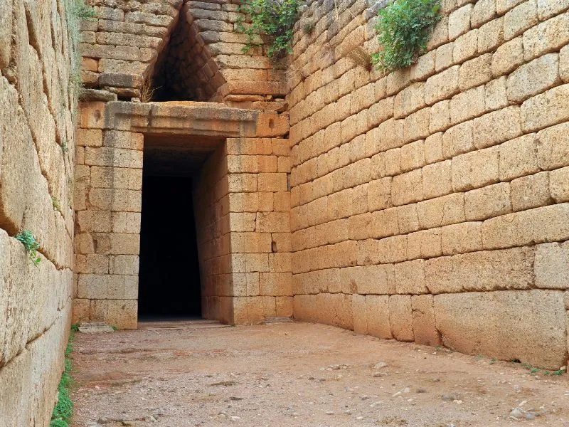 Processional Ramp in Mycenae