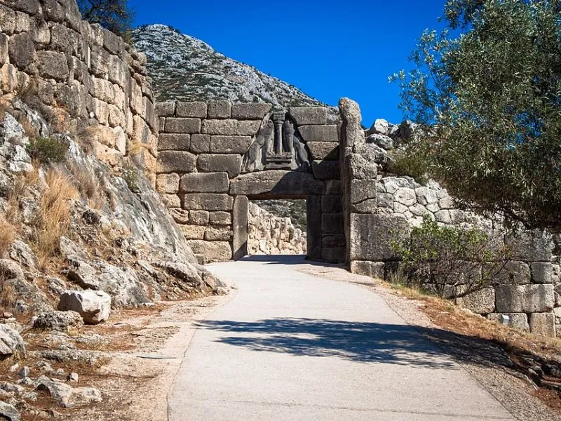House of Shields in Mycenae